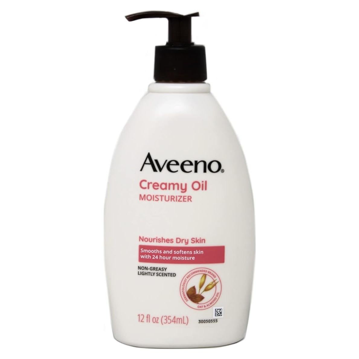 Crema Hidratante Corporal Aveeno 12oz - Avena y Aceites