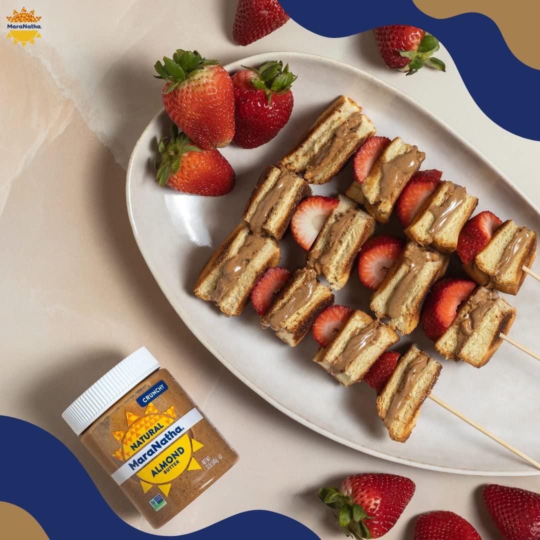 Crema de Almendra Tostada MaraNatha Vainilla 340g Sin Revolver