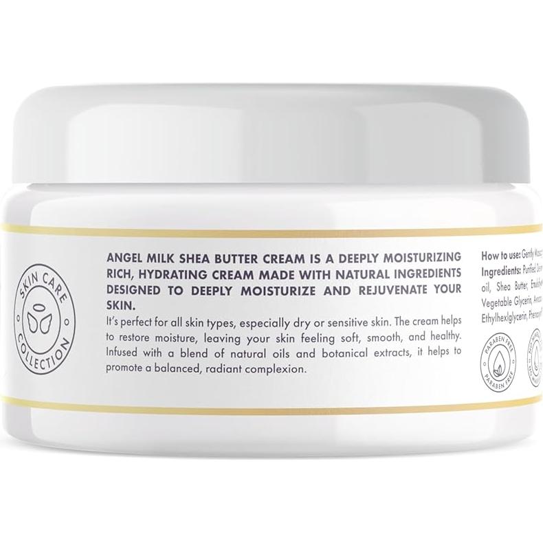 Crema Corporal Angel Milk 226g Hidratación Profunda Piel Seca
