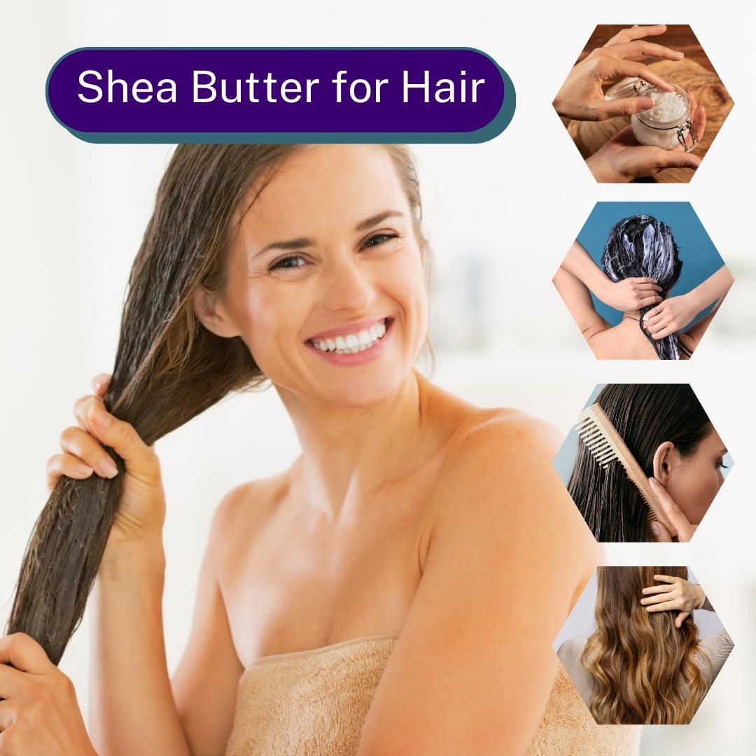 Crema de Manteca de Karité Orgánica AliBell 227g Hidratante