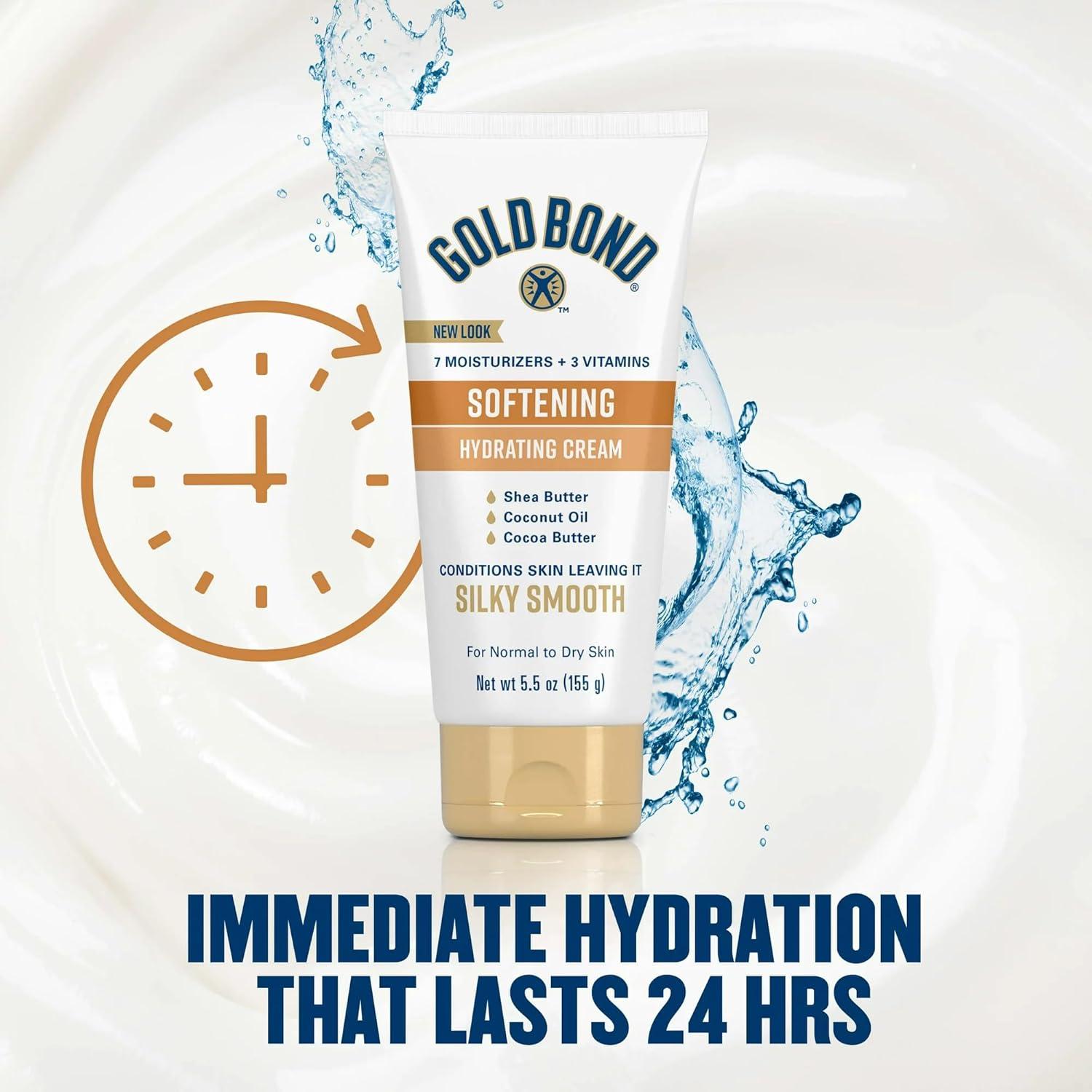 Crema Hidratante de Manteca de Karité Gold Bond 155g 2pk