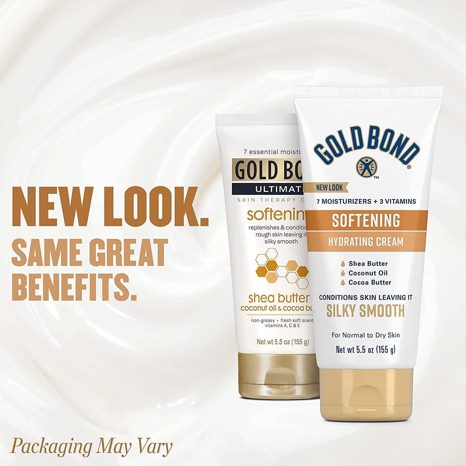 Crema Hidratante de Manteca de Karité Gold Bond 155g 2pk