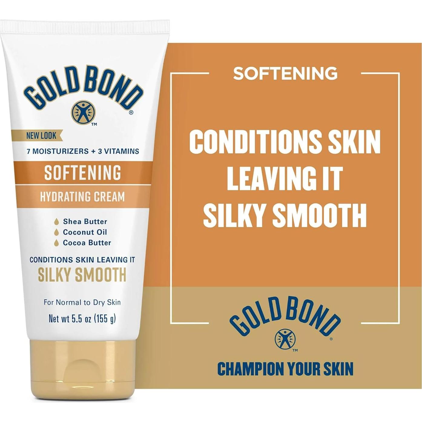 Crema Hidratante de Manteca de Karité Gold Bond 155g 2pk