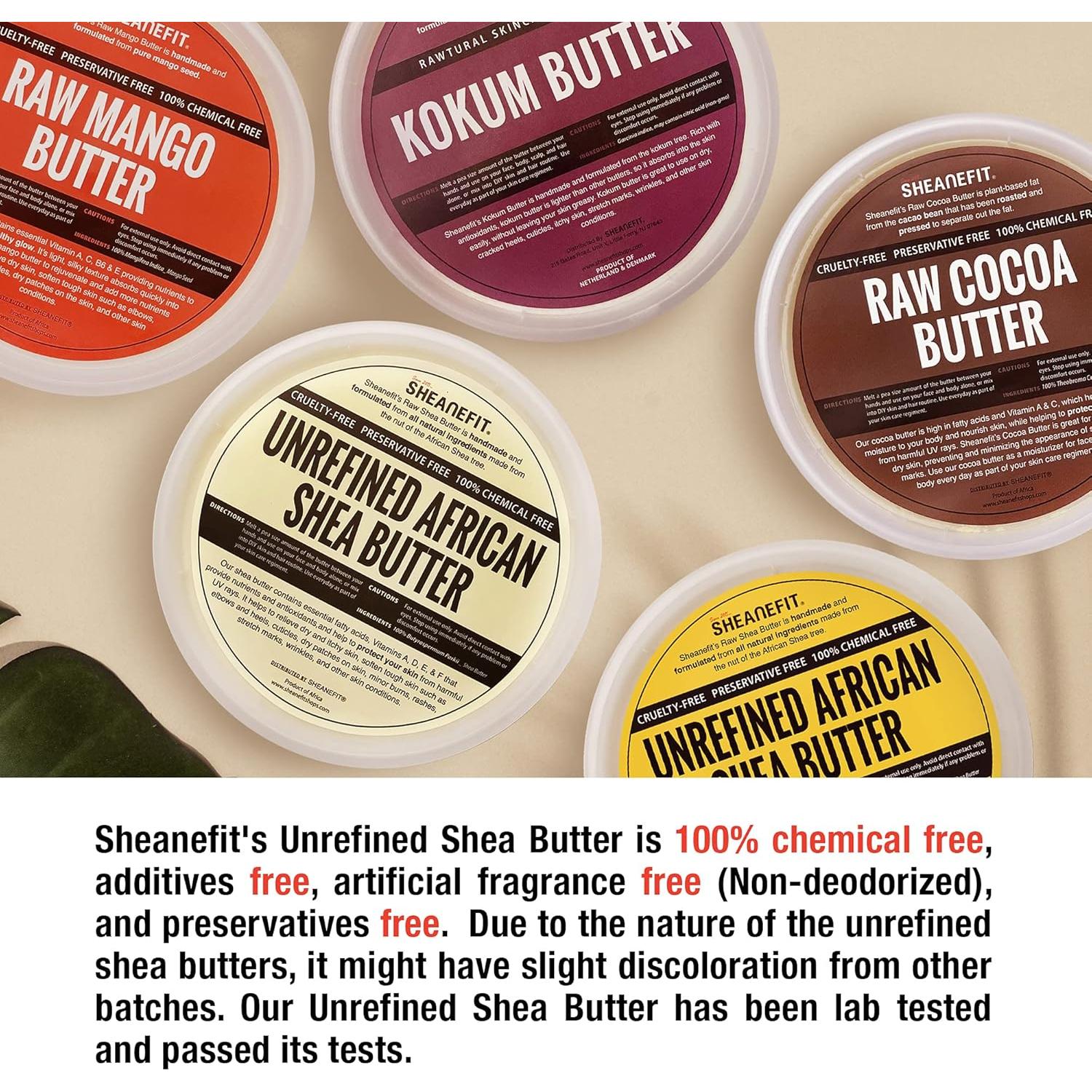 Manteca de Karité Cruda Natural Sheanefit 450g Hidratante