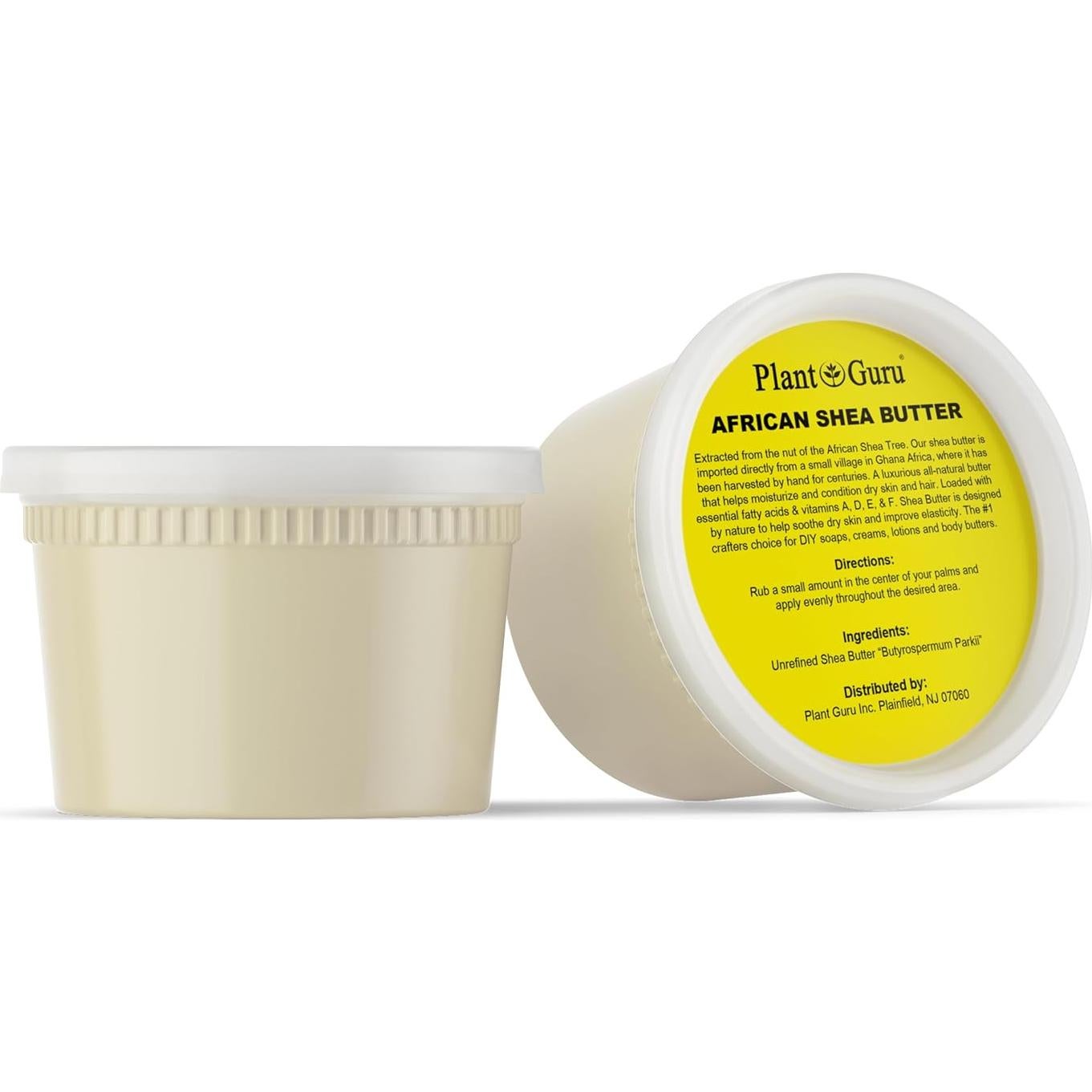 Manteca de Karité Cruda 454g Marfil - 100% Pura Natural