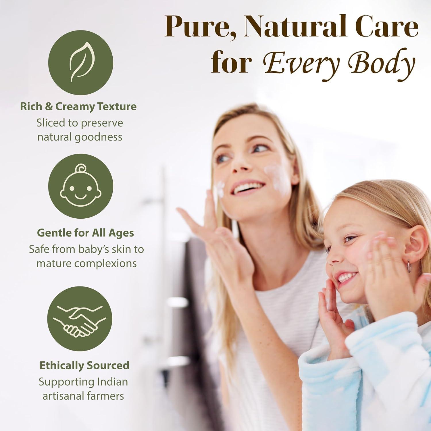 Manteca de Karité Orgánica Cruda 227g - Hidratante Piel y Cabello