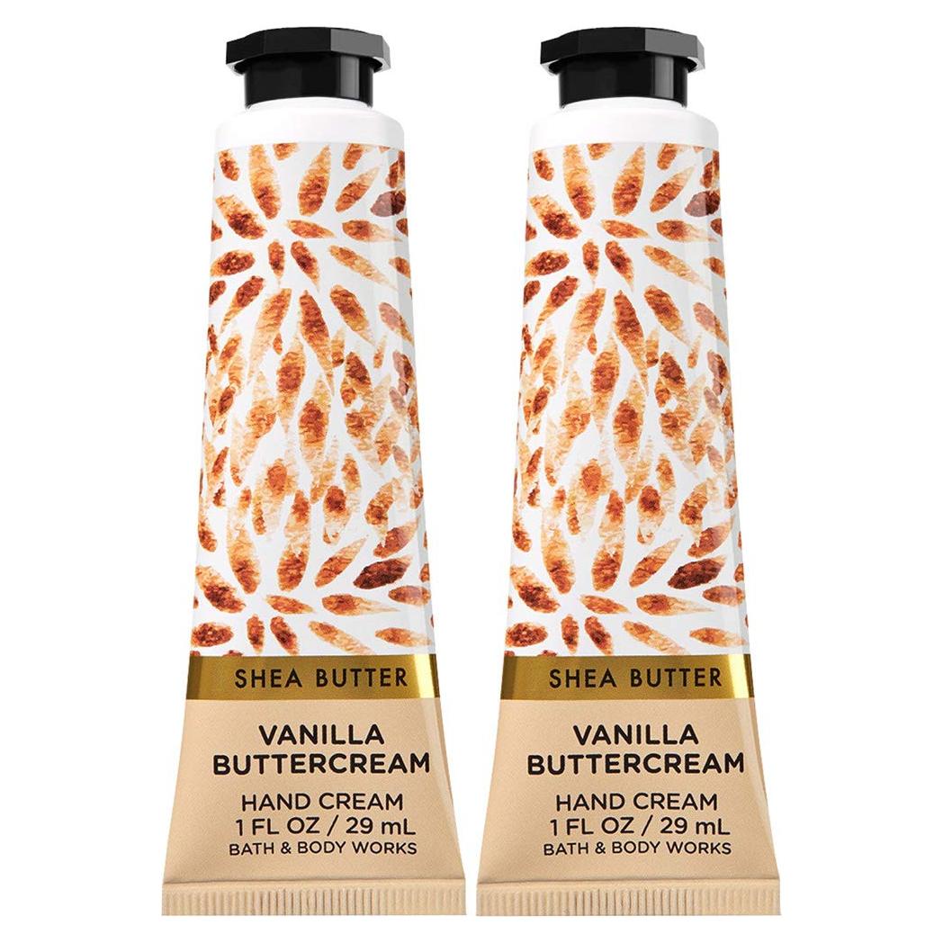 Crema de Manos Mantequilla de Vainilla Bath and Body Works 2x28ml