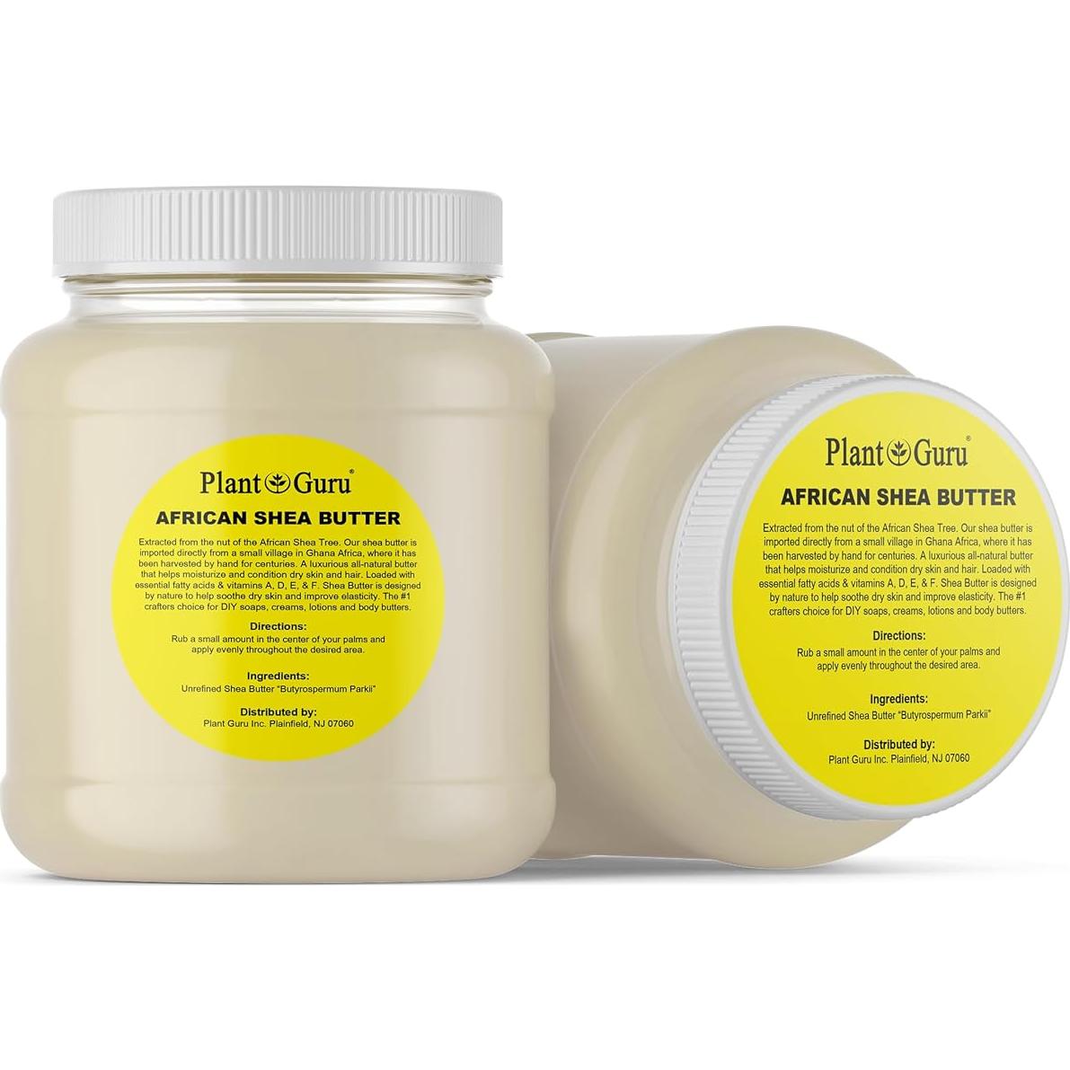 Manteca de Karité Africana Cruda 1360g 100% Pura Natural