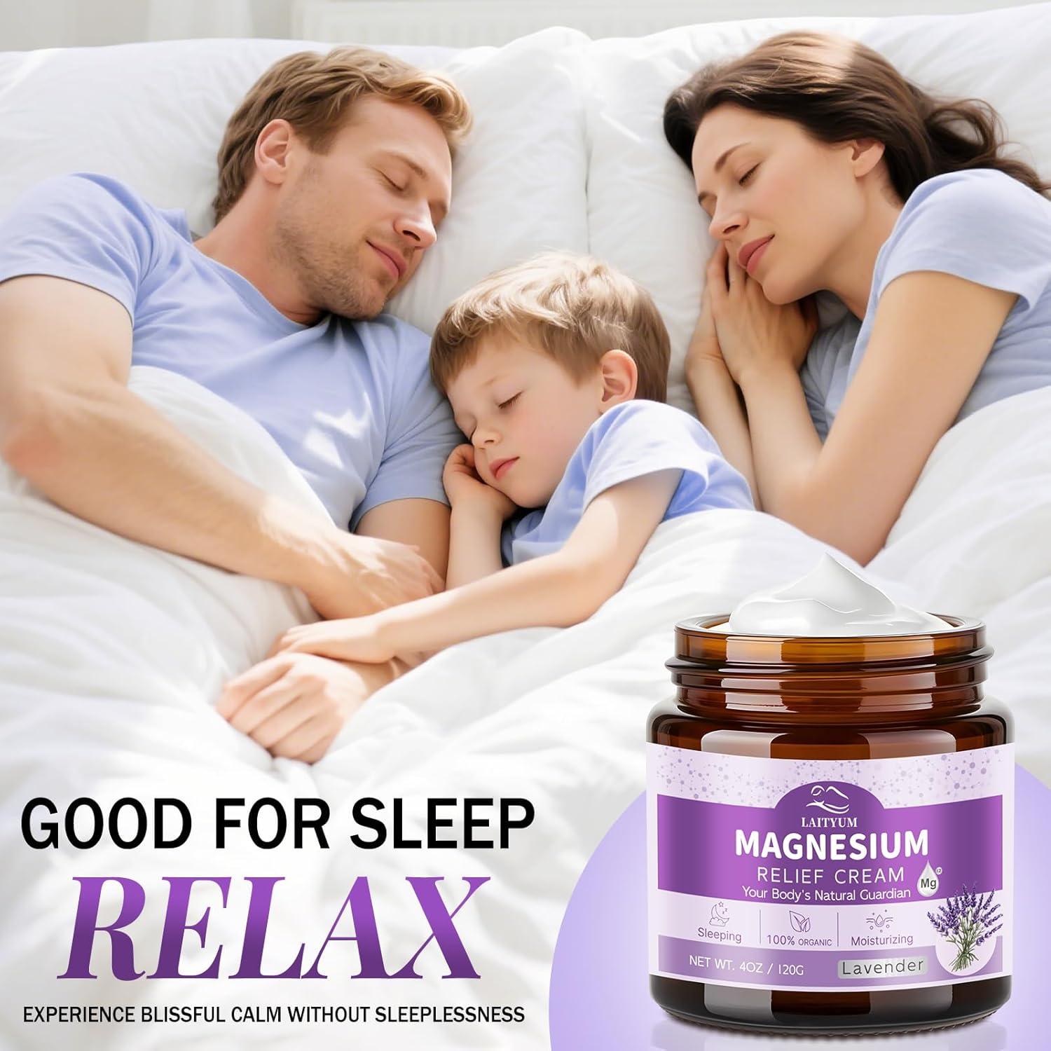 Crema de Magnesio LAITYUM 118 ml - Natural y Orgánica