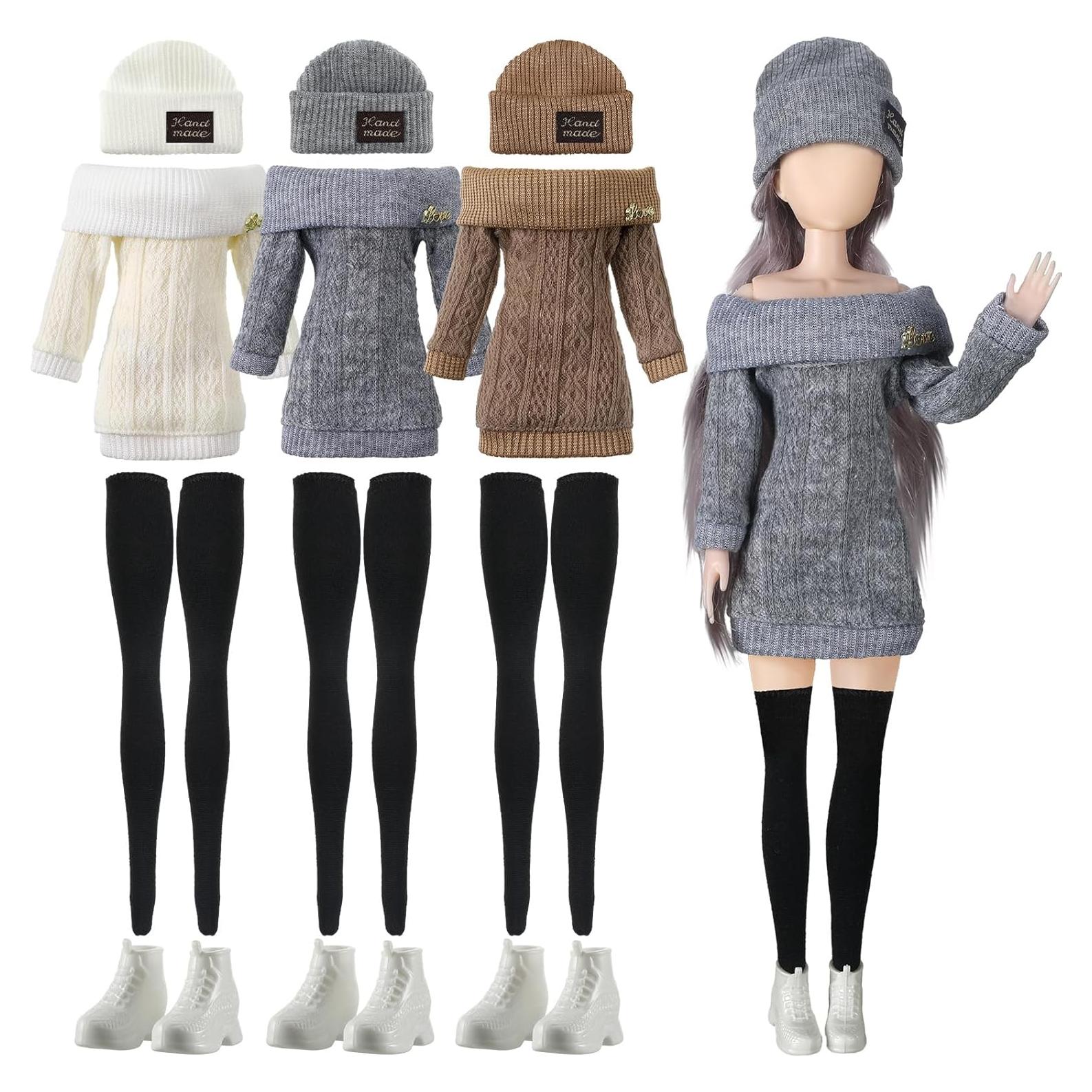 Conjunto de Ropa para Muñeca Geyoga 12 Piezas 30.48 cm