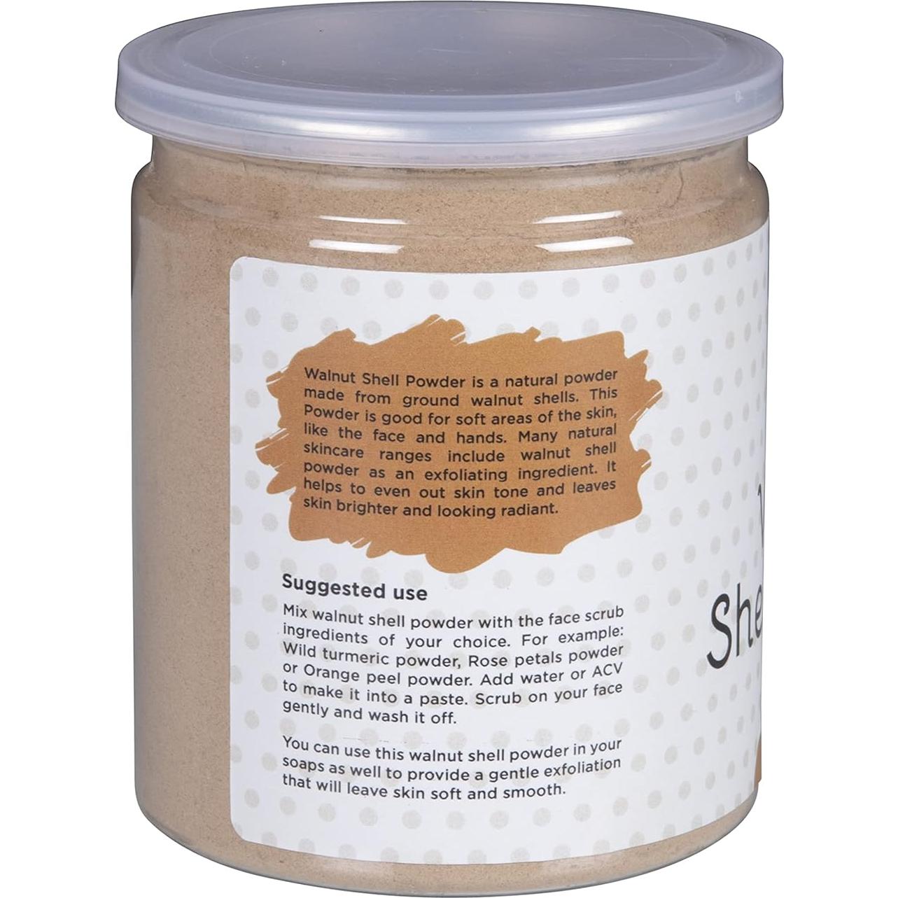 Polvo de cáscara de nuez Yogi's Gift 226g - Exfoliante natural