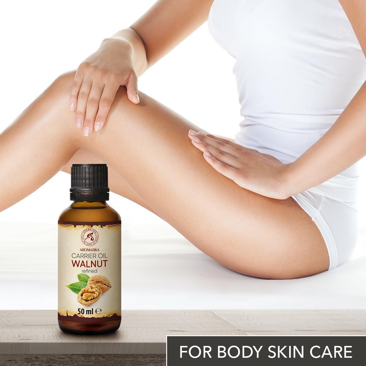 Aceite de Nuez Aromatika 50ml 100% Puro para Piel y Cabello