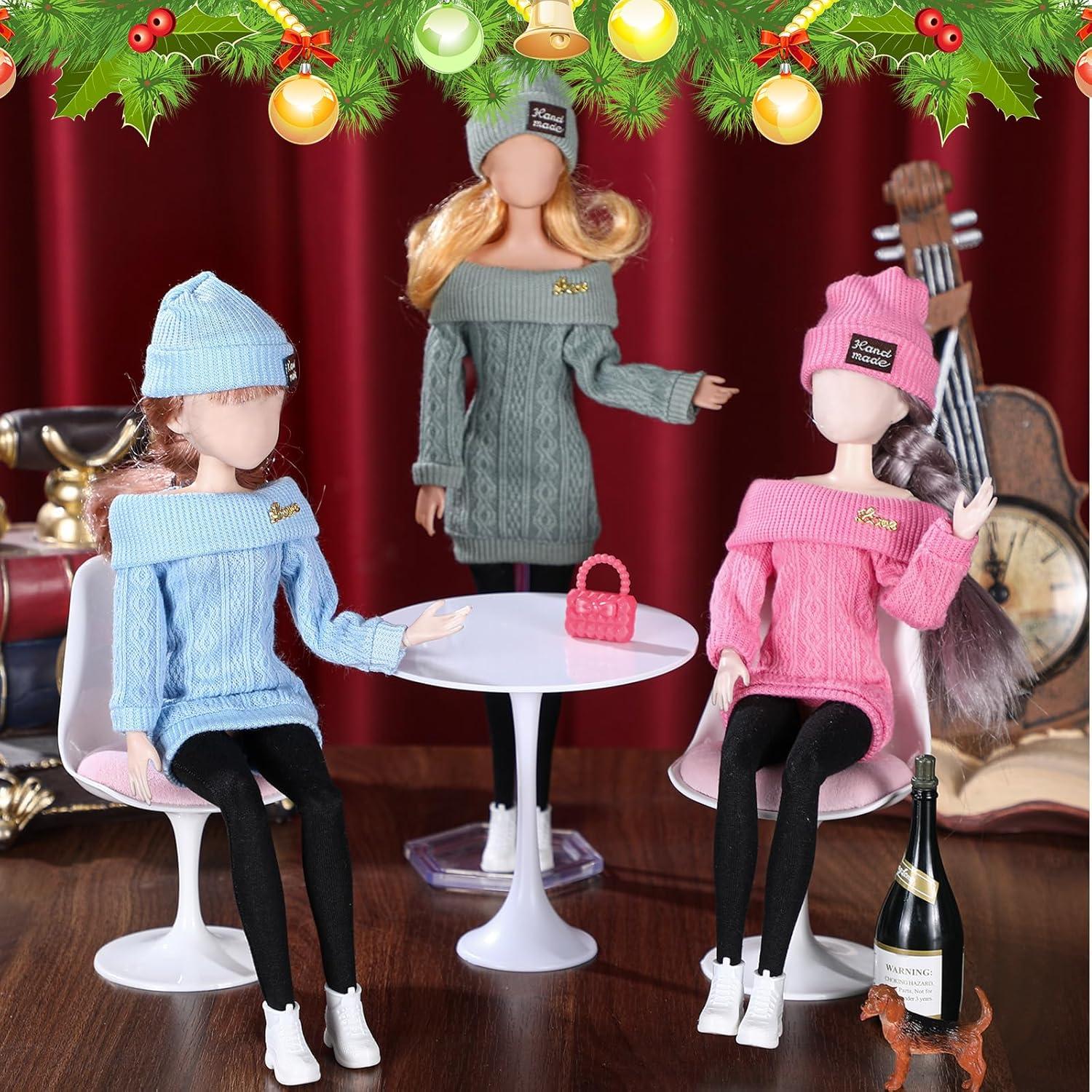 Geyoga Ropa de Muñeca 12 Pcs 30,48 cm Accesorios