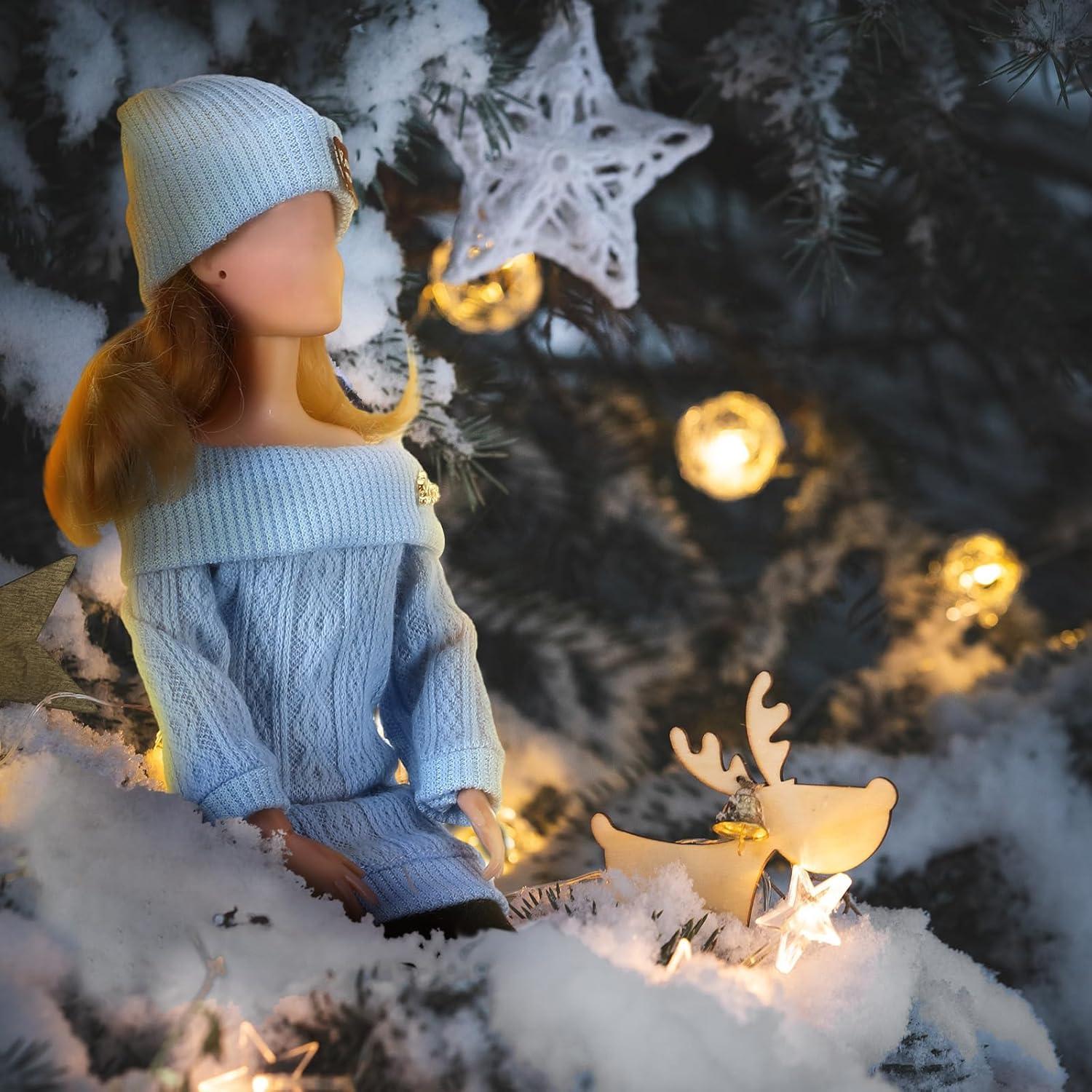 Geyoga Ropa de Muñeca 12 Pcs 30,48 cm Accesorios