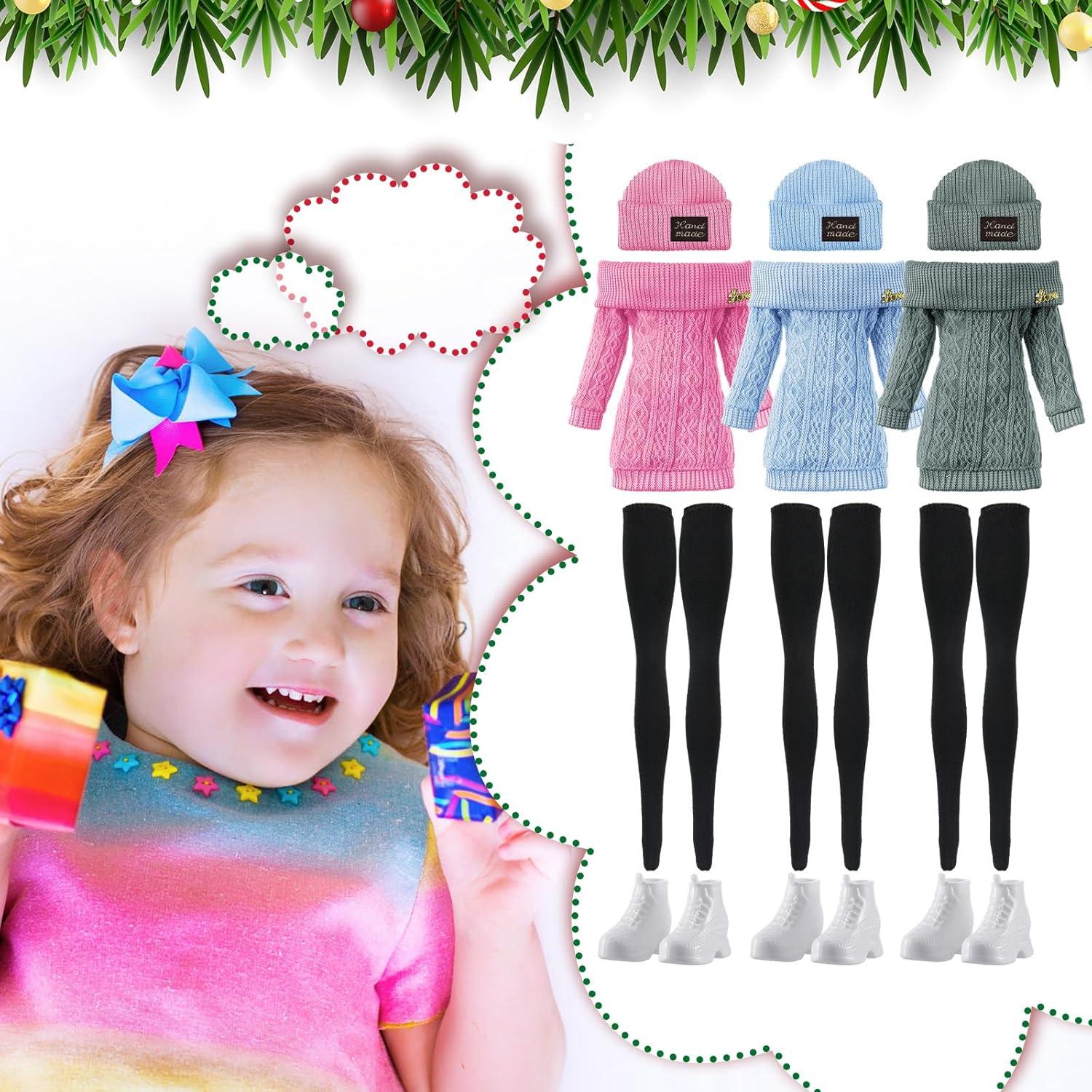 Geyoga Ropa de Muñeca 12 Pcs 30,48 cm Accesorios