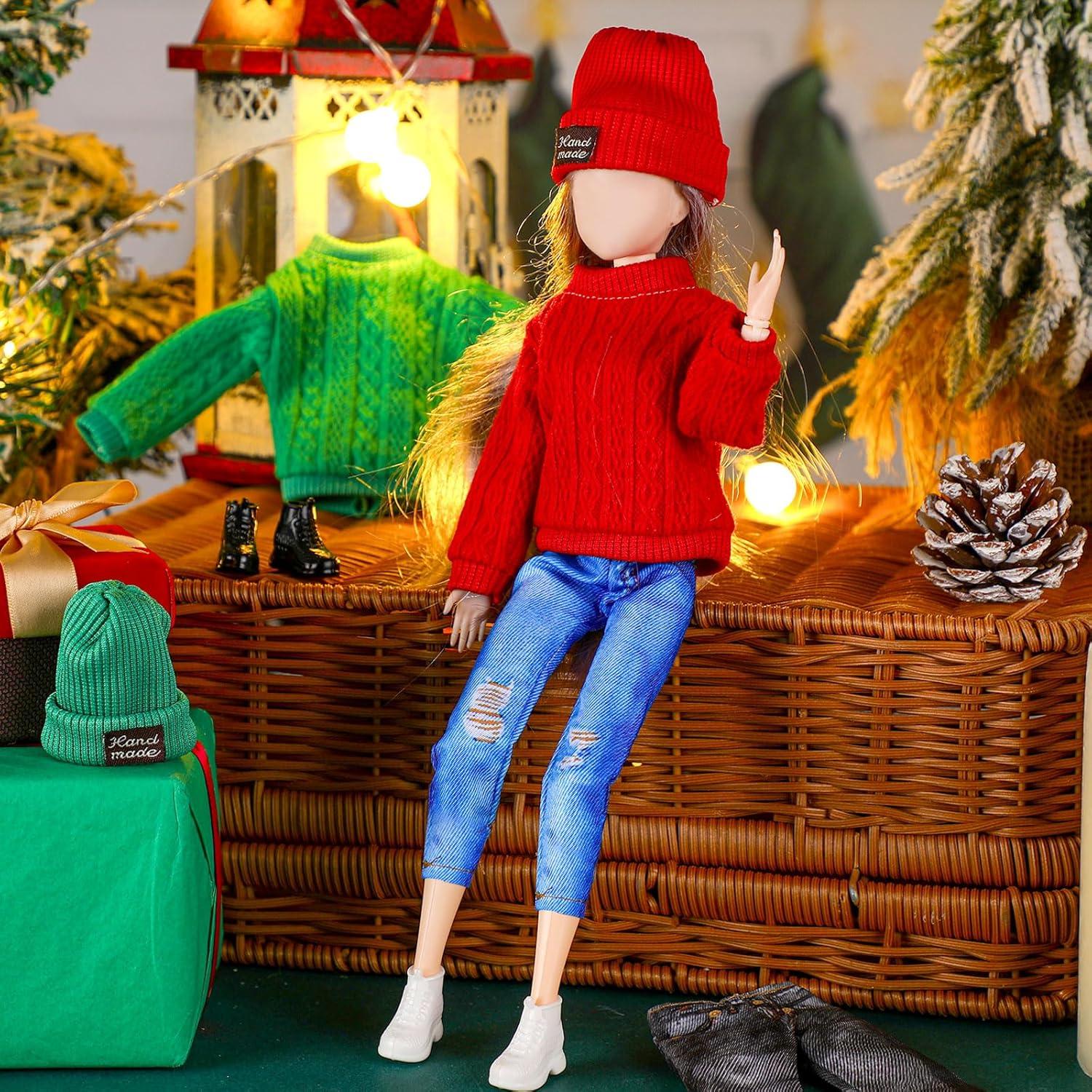 Conjunto de Ropa para Muñeca Bencailor 30.48 cm Invierno