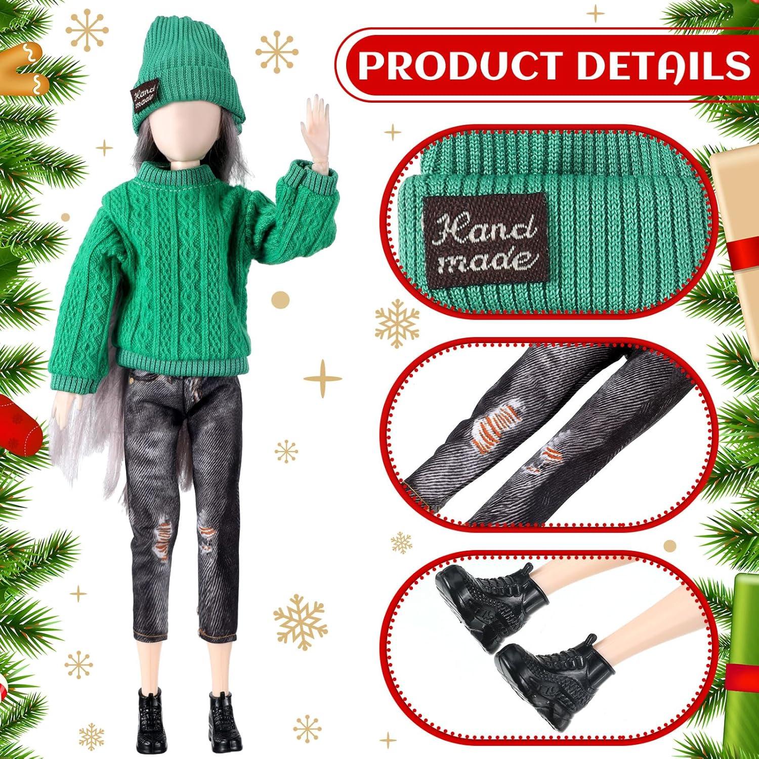 Conjunto de Ropa para Muñeca Bencailor 30.48 cm Invierno