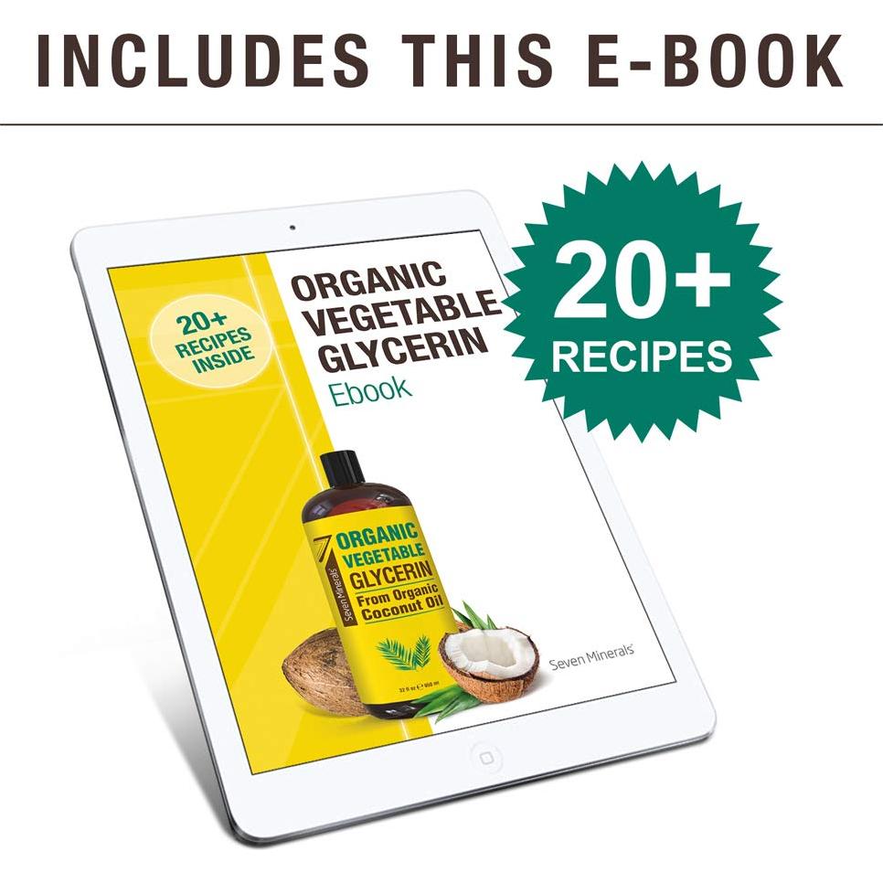 Glicerina Vegetal Orgánica Siete Minerales 946 ml - Sin Palma