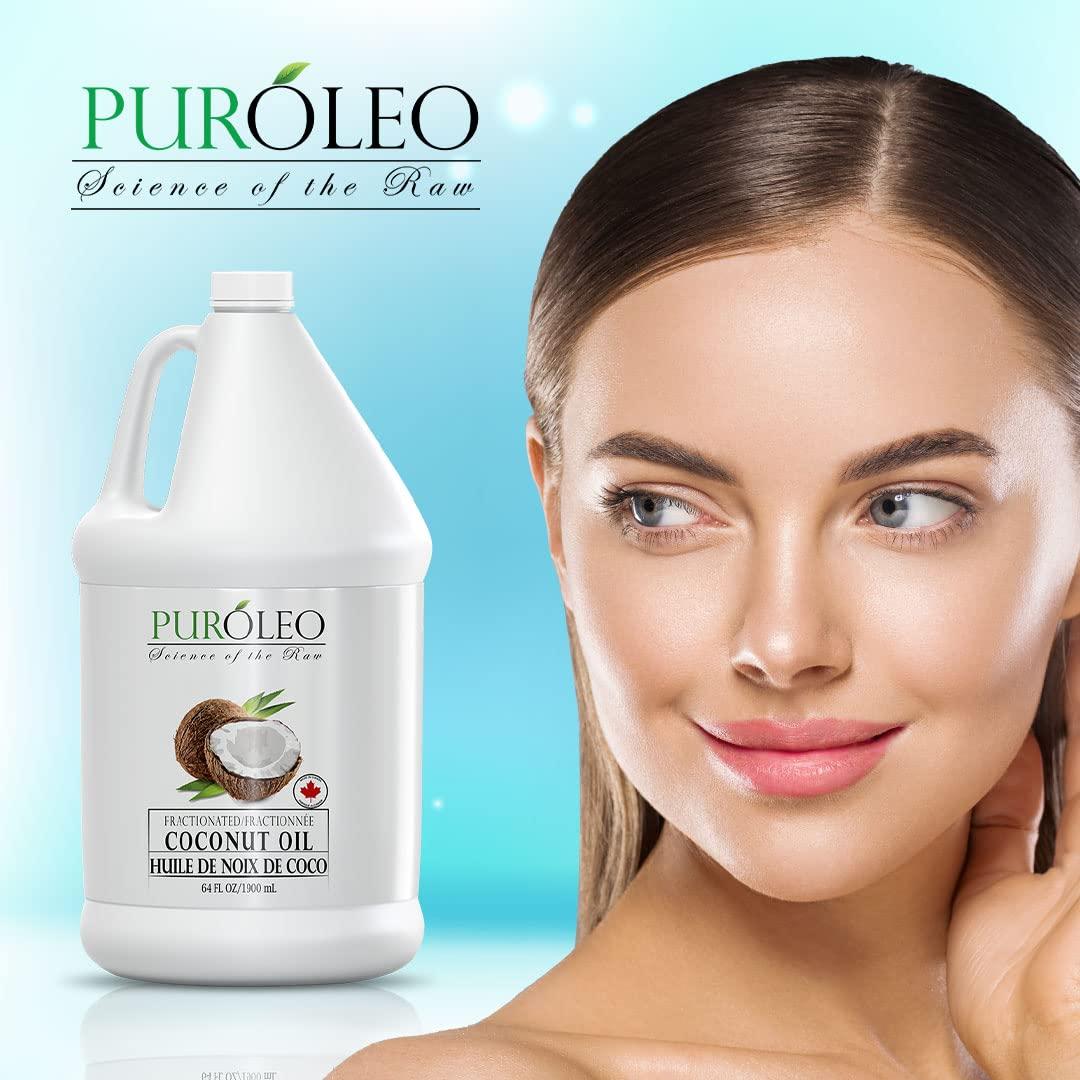 Aceite de Coco Fraccionado PUROLEO 1900 ML 100% Natural