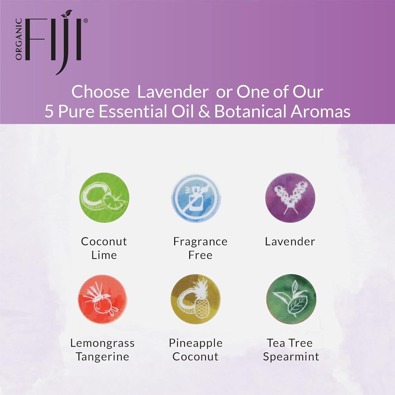 Aceite de Coco Crudo Prensado en Frío Organic Fiji 340g - Lavanda