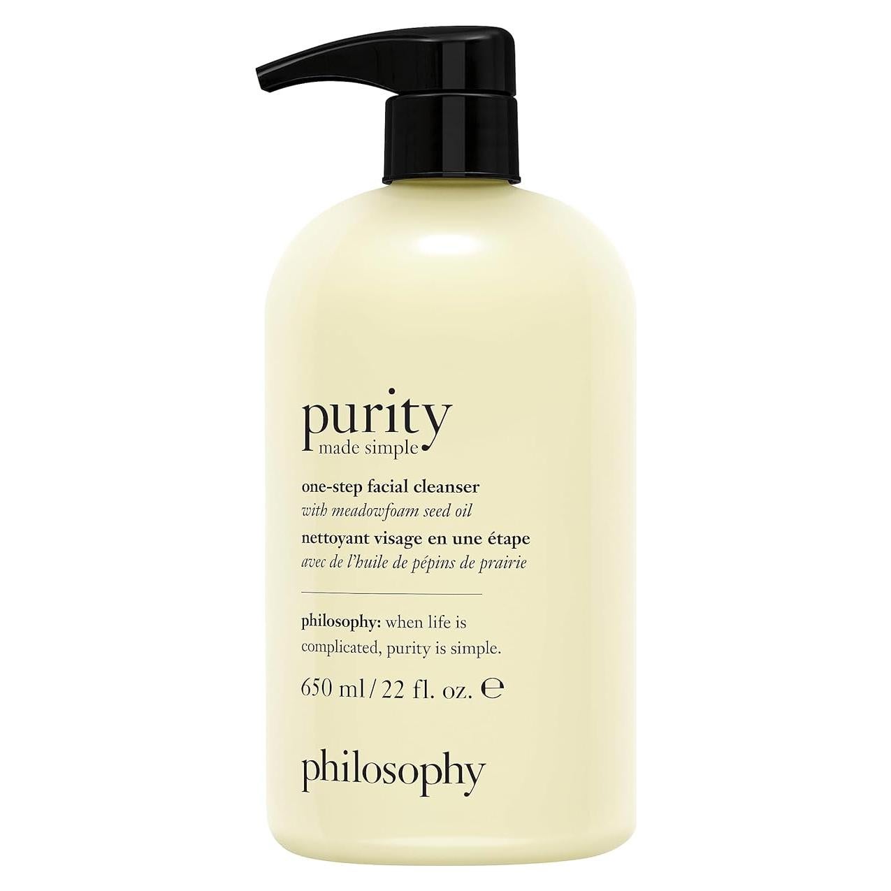 Limpiador Facial Philosophy Pureza Hecha Simple 650 ml