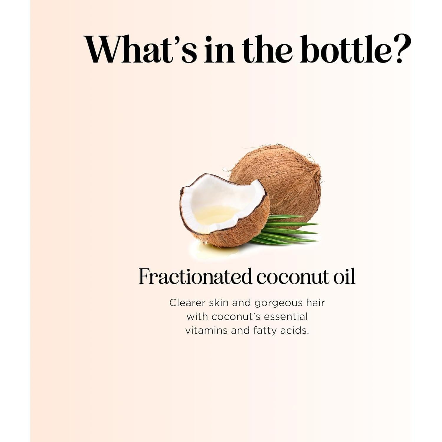 Aceite de Coco Fraccionado Puro Maple Holistics 473 ml Hidratante