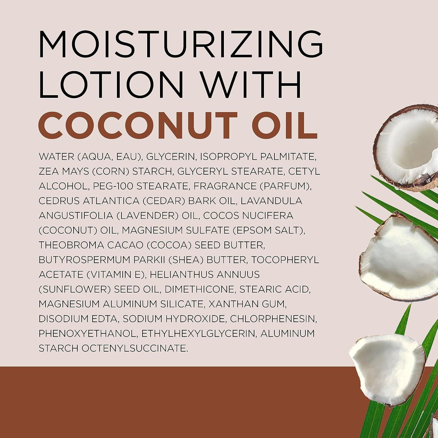 Loción Corporal Dr Teal's Hidratante 24 Horas Aceite de Coco 3x532ml