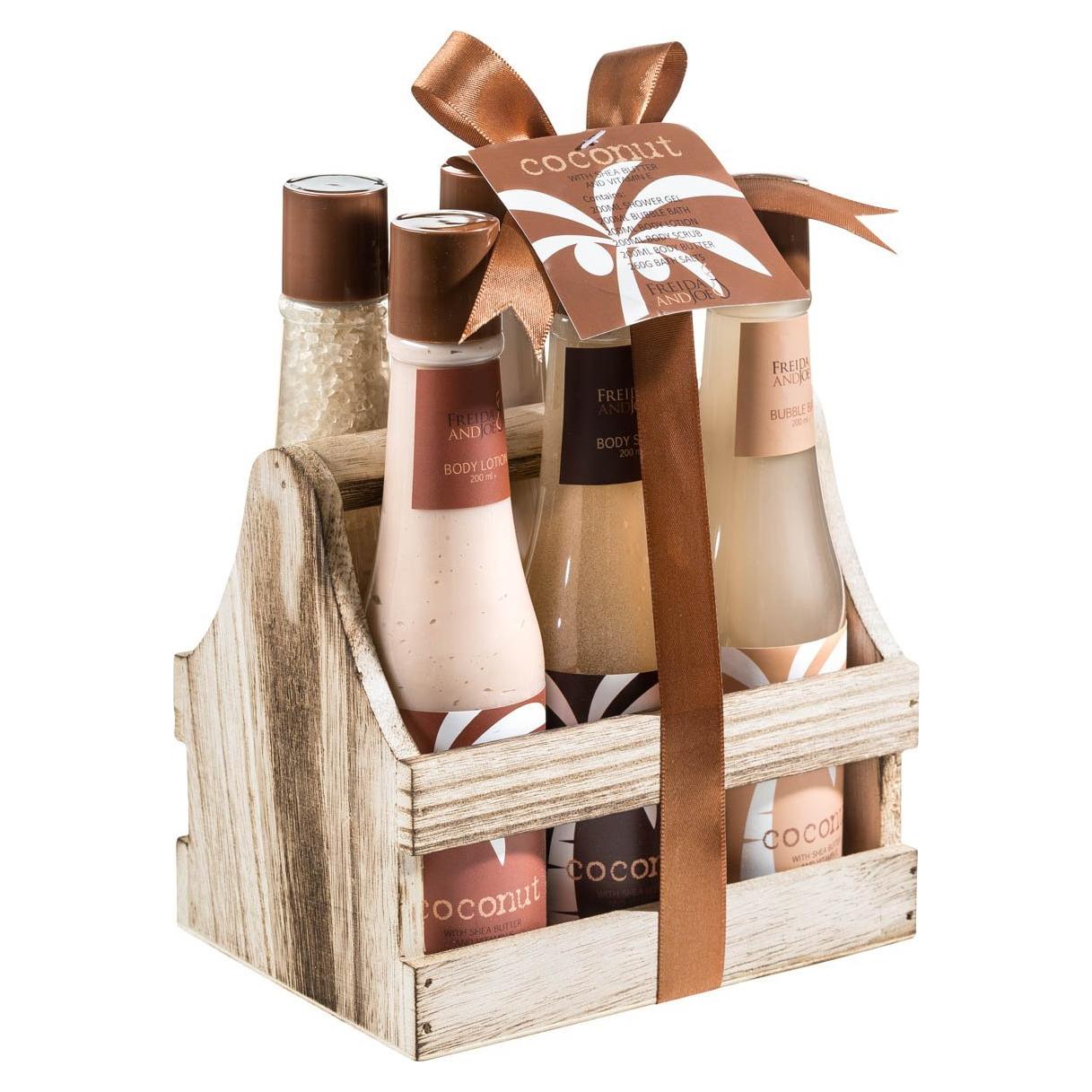 Set de Spa de Coco Freida & Joe - Gel, Burbujas, Sales y Más