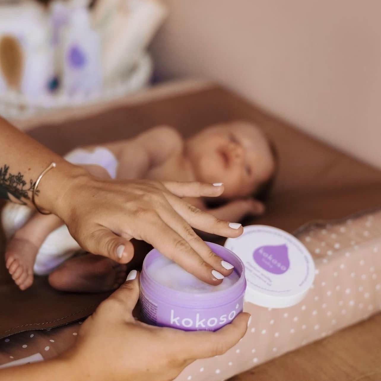 Aceite de Coco Orgánico Kokoso para Bebés 168g - Hidratante Natural