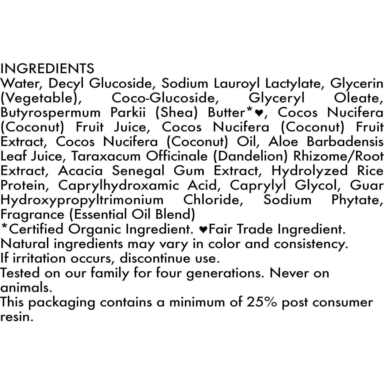 Gel de Baño SheaMoisture 100% Aceite de Coco Virgen 384 ml