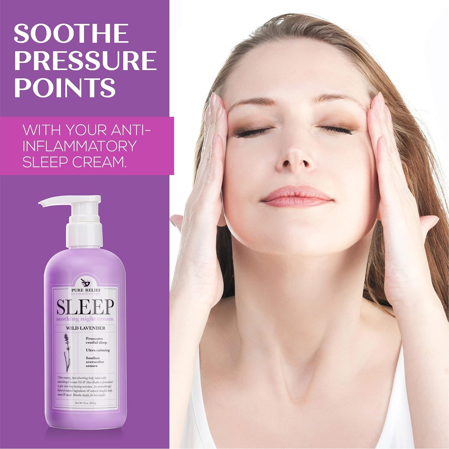 Loción Corporal de Sueño Pure Relief 453.6 g - Lavanda y Coco