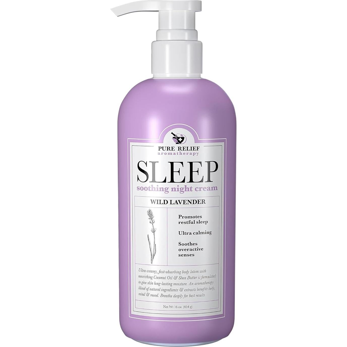 Loción Corporal de Sueño Pure Relief 453.6 g - Lavanda y Coco