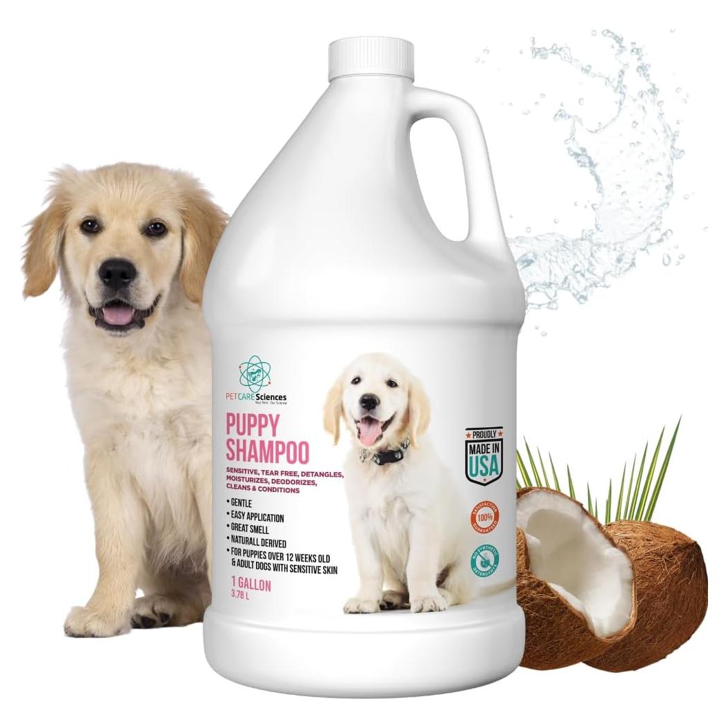 Champú para Cachorros PET CARE Sciences 1 Galón Sin Lloros