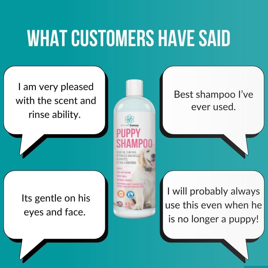 Champú para Cachorros PET CARE Sciences 1 Galón Sin Lloros