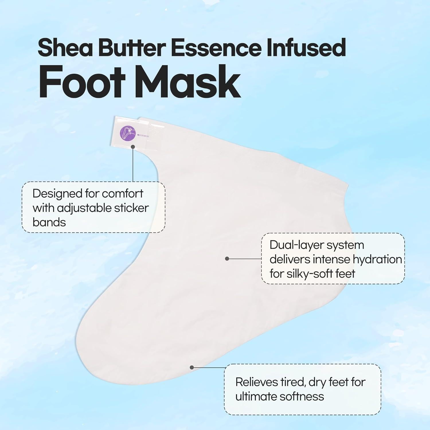 Mascarillas Intensivas Epielle para Manos y Pies - 12 Piezas