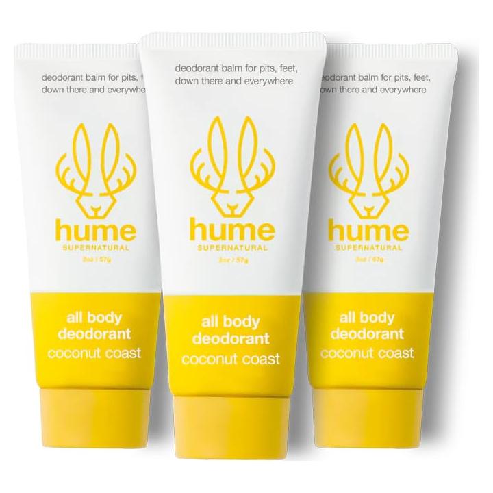 Desodorante Hume Supernatural Todo el Cuerpo - 3-Pack Coco