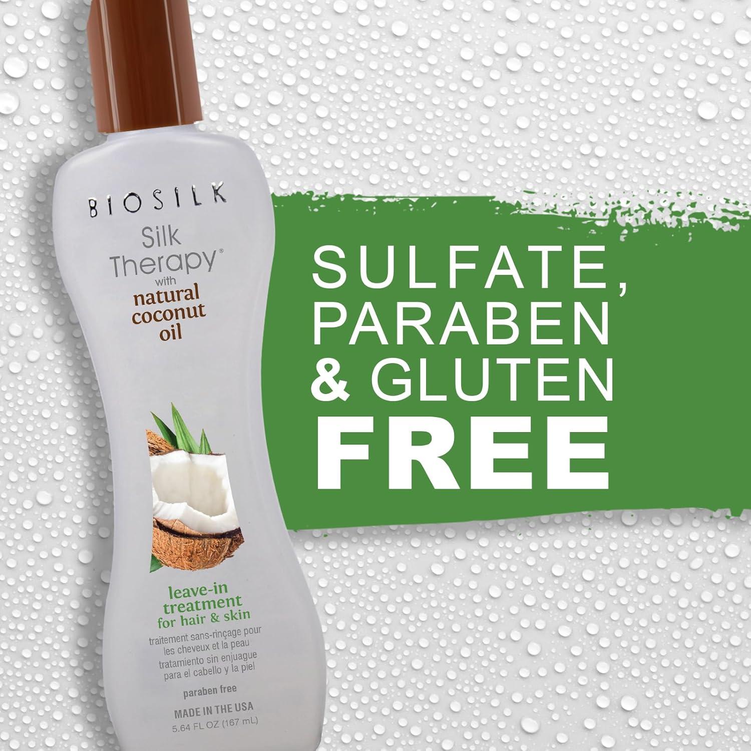 Tratamiento sin enjuague BioSilk Silk Therapy 160 g - Controla frizz