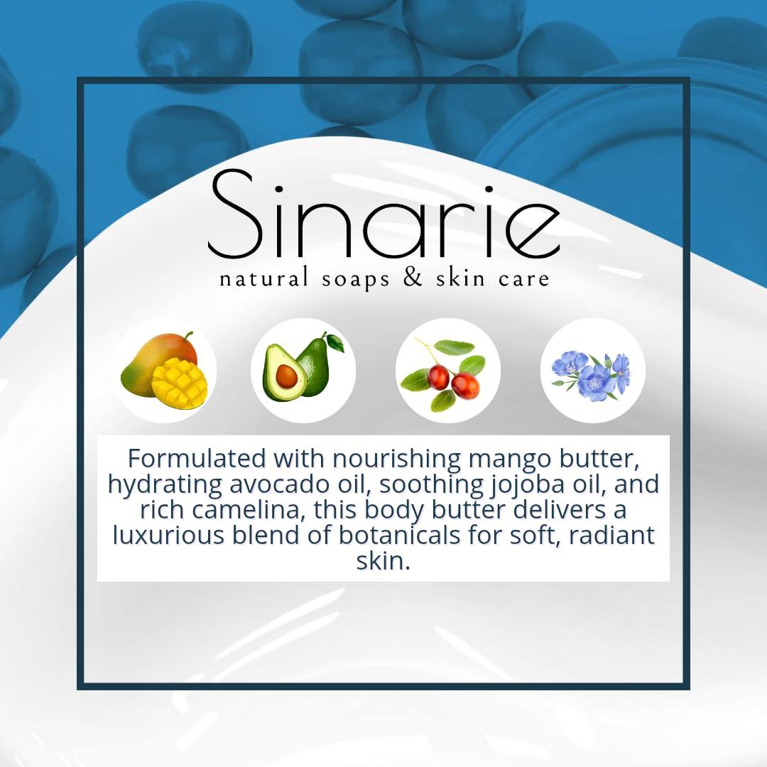 Manteca Corporal Sin Coco Sinarie 248 g - Hidratante No Grasoso