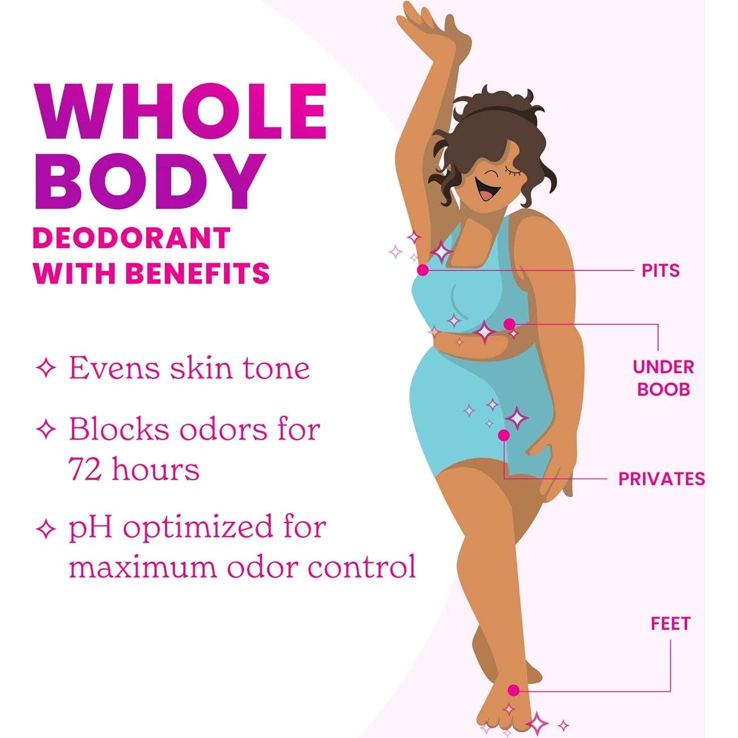 Desodorante Corporal Lume 85g - Control Olores 72h - Sin Aluminio