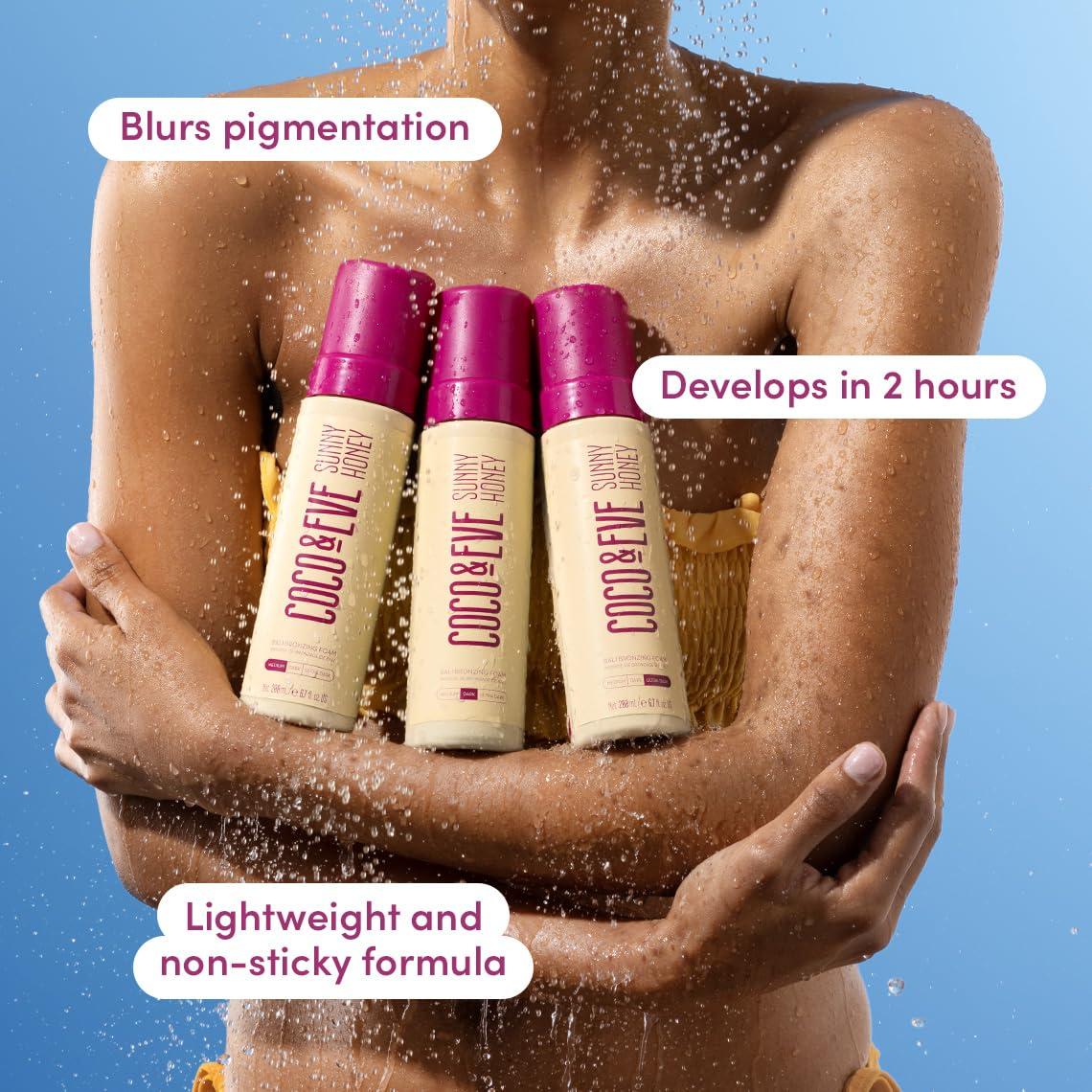 Coco & Eve Mousse Bronceadora Ultra Oscuro 198.5 ml 100% Natural