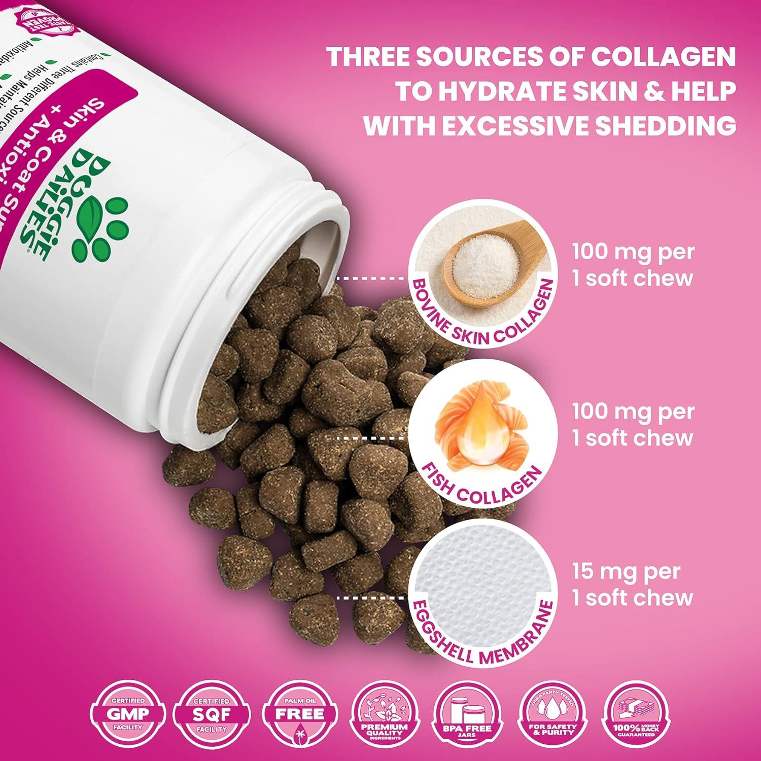 Suplemento para Piel y Pelaje Doggie Dailies 225 Masticables