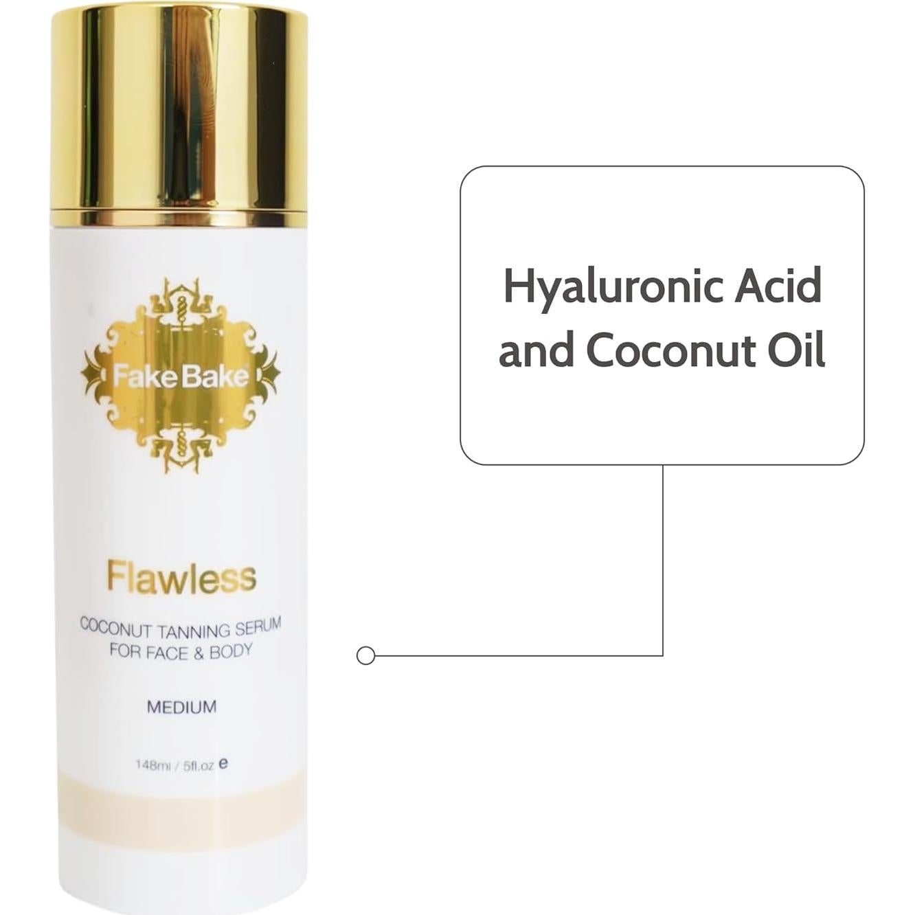 Fake Bake Bronceador Sin Sol con Ácido Hialurónico 142 g