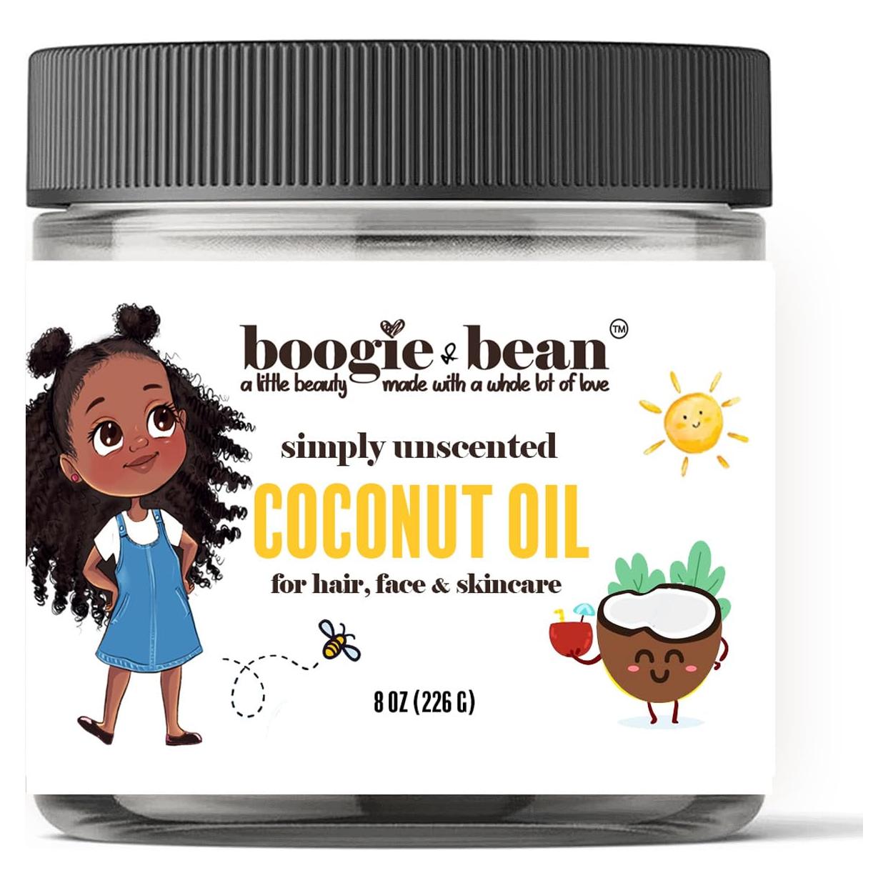 Coconut Oil for Baby Hair and Skin, Unscented Natural NON GMO Kosher Baby Oil, Coconut Oil for Kids and Infants