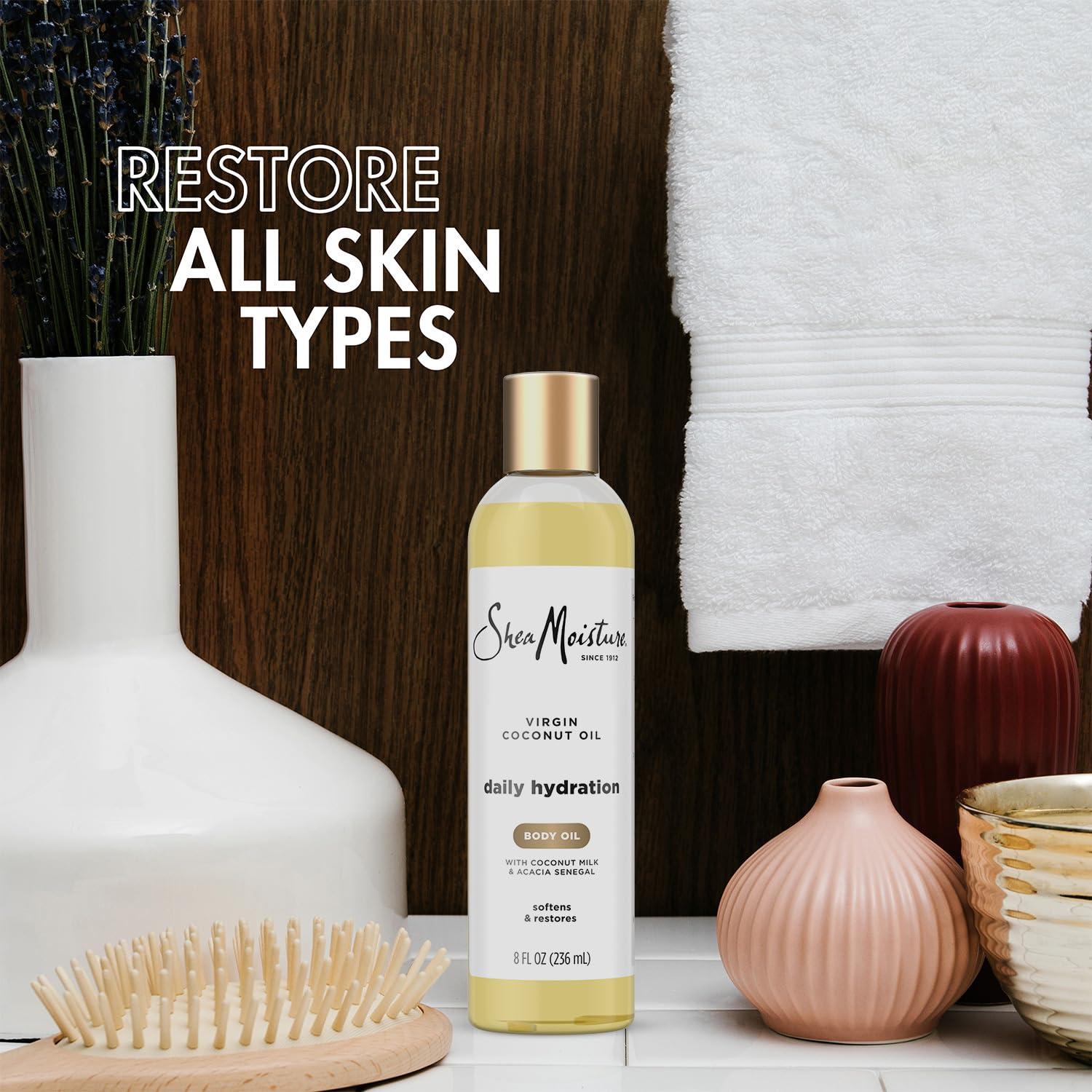 Aceite Corporal SheaMoisture 2-Pack 227g - Hidratante Ligero