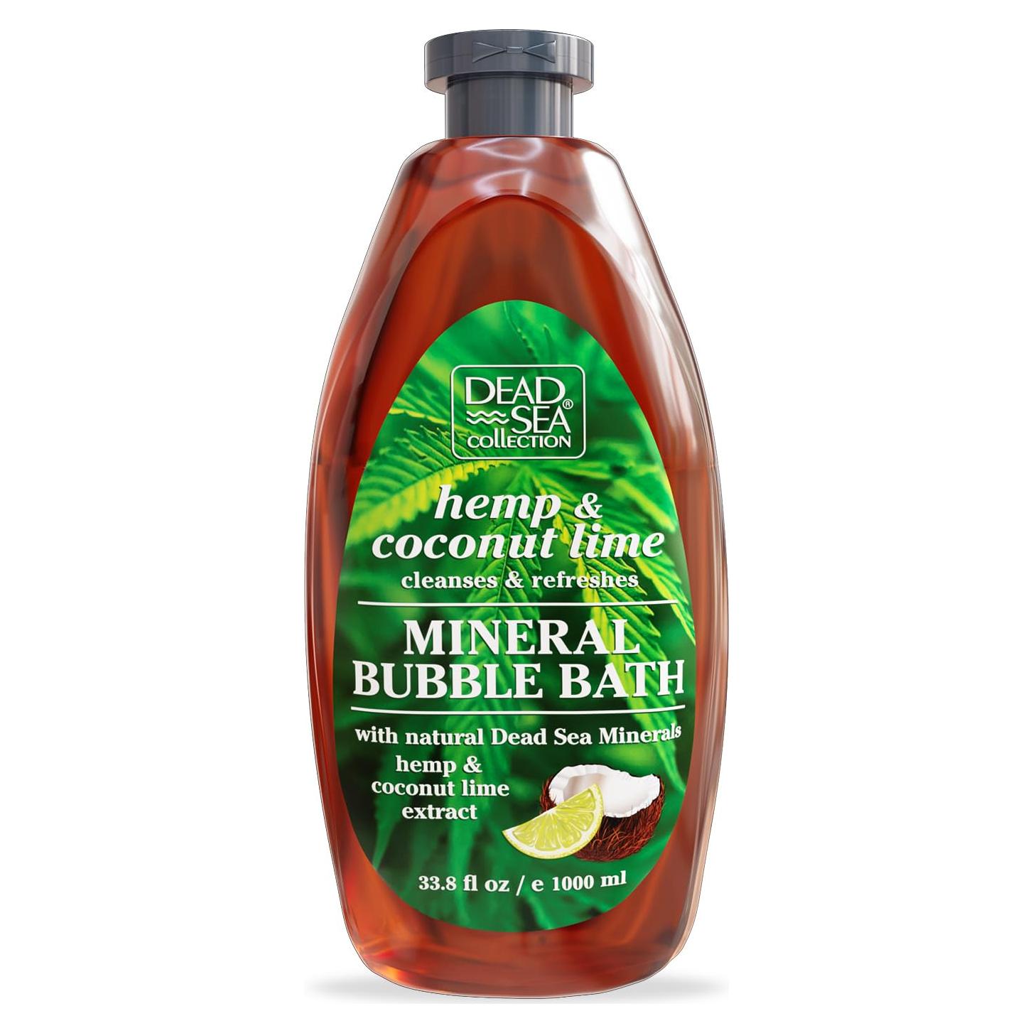 Baño de Burbujas Crystalline 1000 ml - Cañamo y Lima de Coco