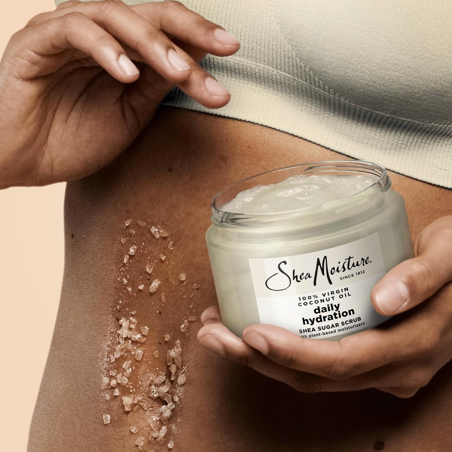 Exfoliante Corporal SheaMoisture 340 g Aceite de Coco Virgen