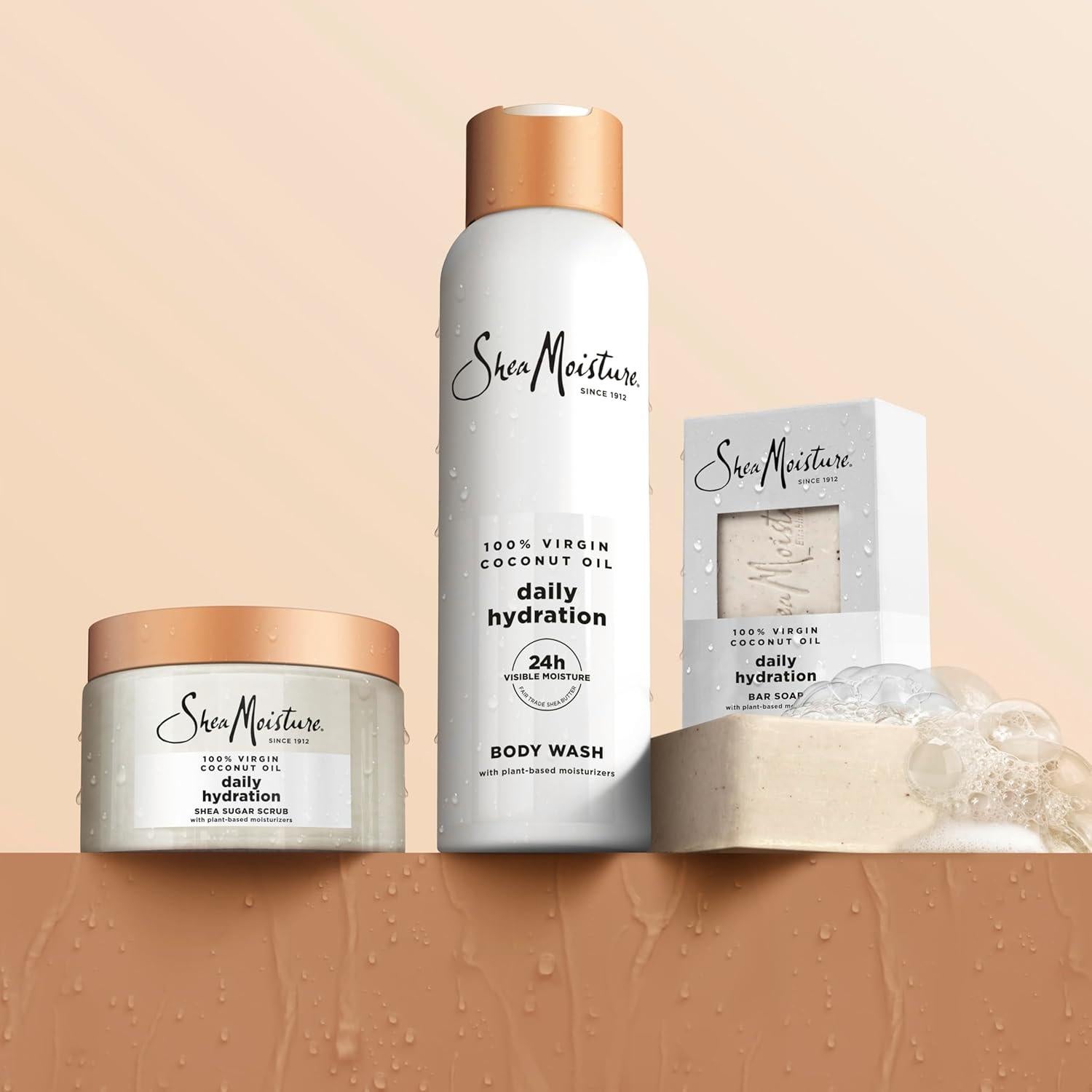 Exfoliante Corporal SheaMoisture 340 g Aceite de Coco Virgen