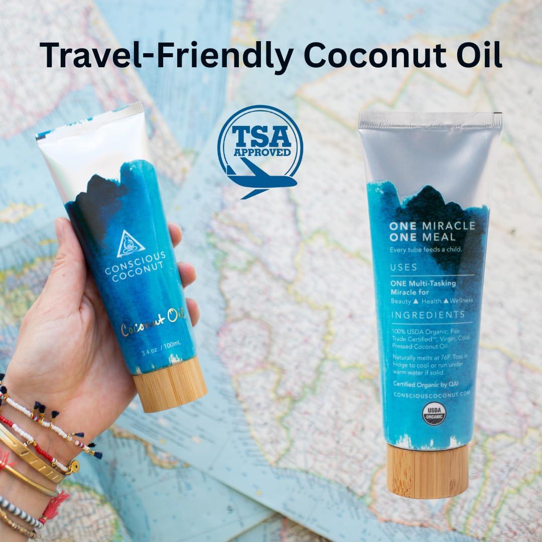 Aceite de Coco Orgánico Coco Consciente 100 ml - Crudo y Virgen