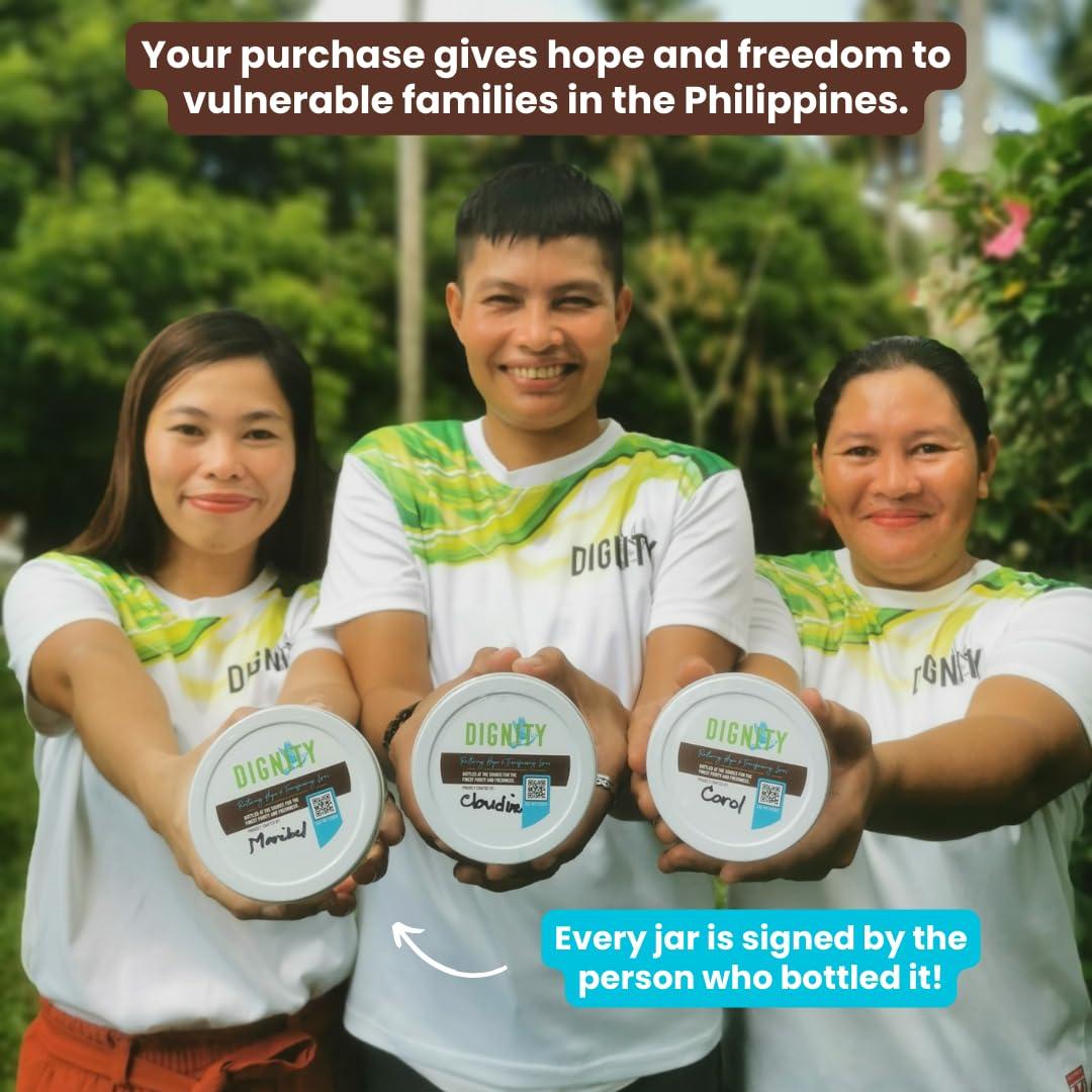 Aceite de Coco Orgánico Virgen Dignity Coconuts 443 ml - Crudo y Sin Refinar