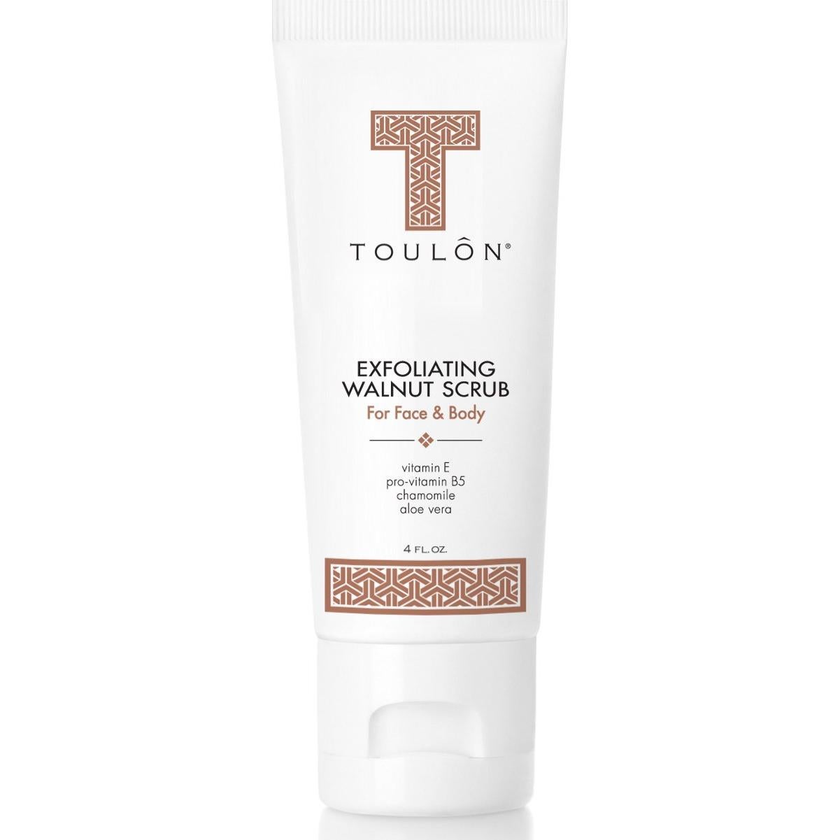 Exfoliante Facial de Nuez Toulon - 136g - Piel Suave y Radiante